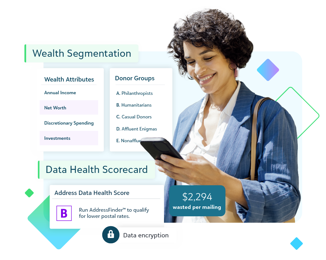 Blackbaud eTapestry fundraising software stylized